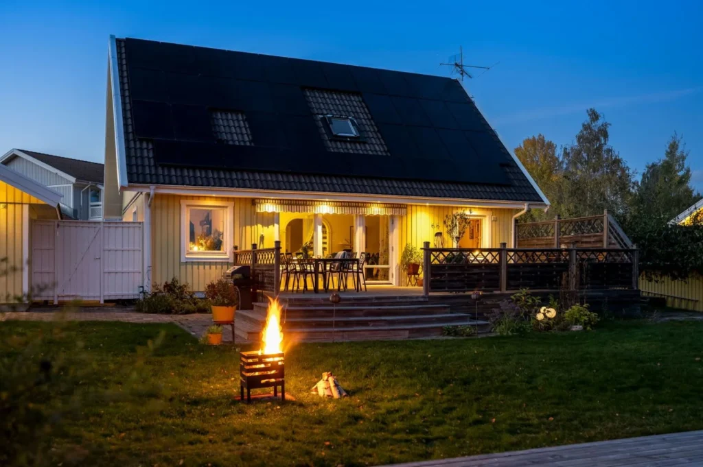 29. Tradgardsanlaggning nya betongplattor fritidshus Saltsjo Boo Nacka 1536x1022