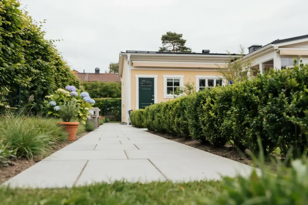 tr dg rdsg ng i betongplattor lagd i gamla enskede enskede